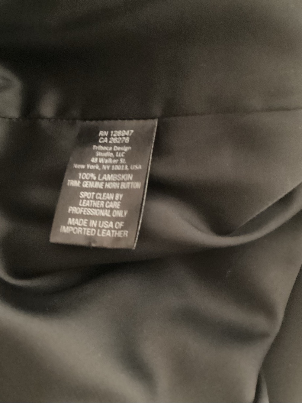 Nili Lotan Black Leather Men’s Jogger Pants SZ 4 - Picture 5 of 6